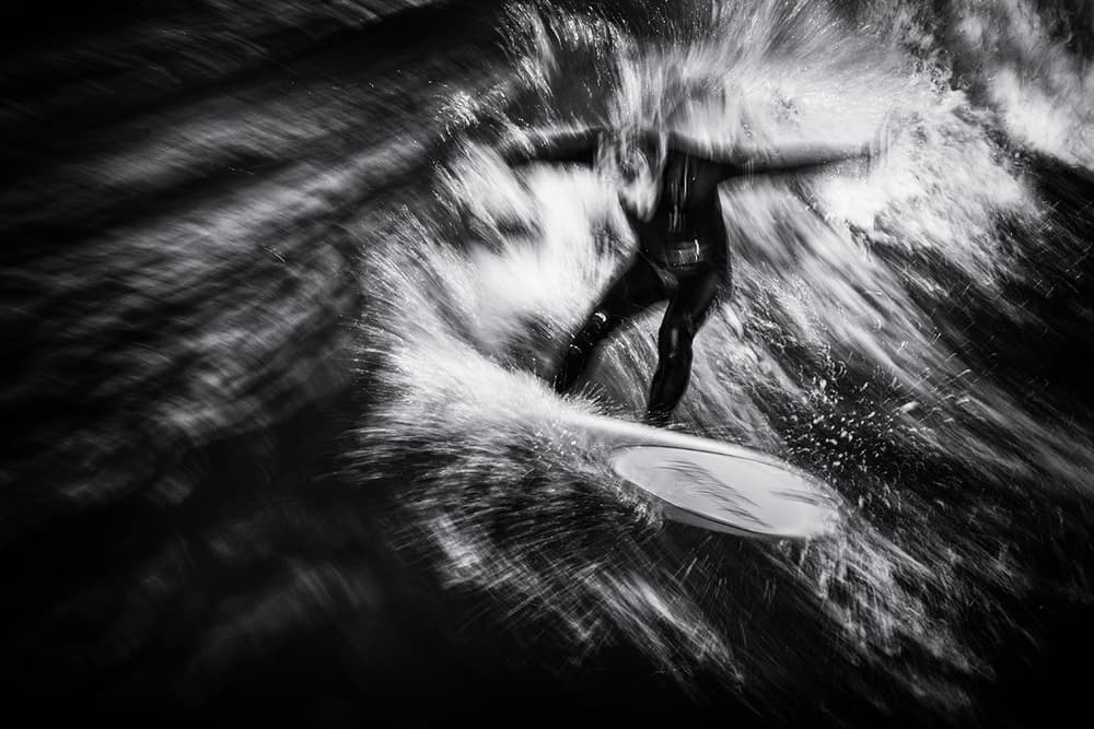 Wave Rider in Motion by Massimo Della Latta — canvas wall art