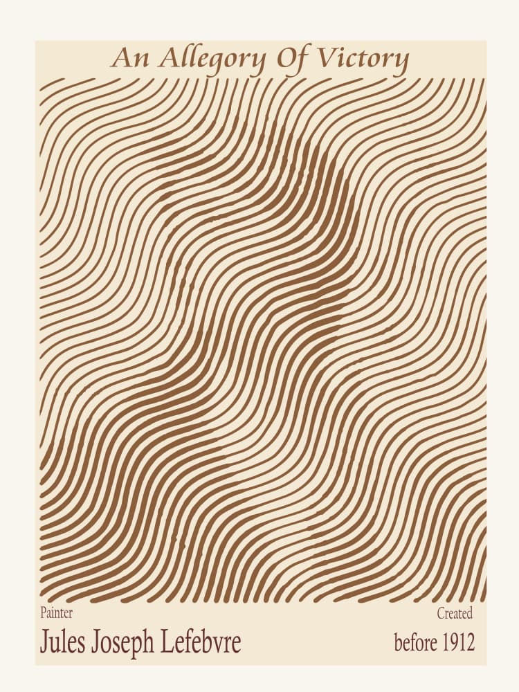Abstract Nude Victory by Doa Project — canvas wall art