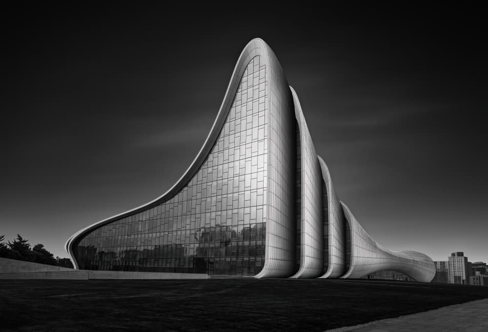 Dramatic Urban Curves by Antoni Figueras — canvas wall art