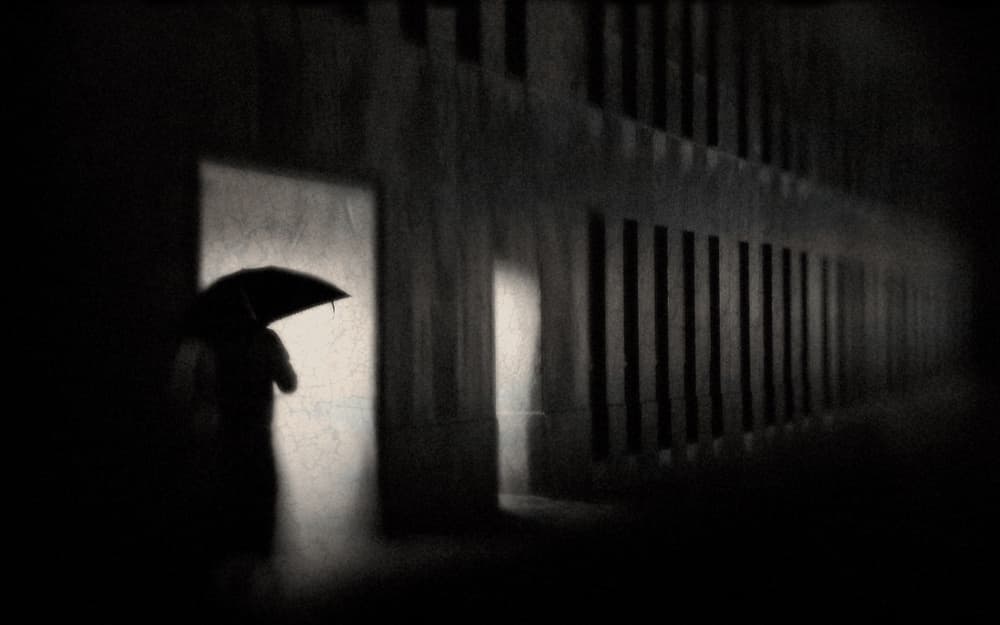 Rainy Day Solitude by Teruhiko Tsuchida — canvas wall art