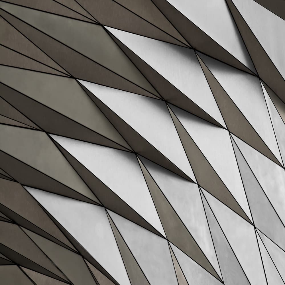 Faceted Architecture by Gilbert Claes — canvas wall art