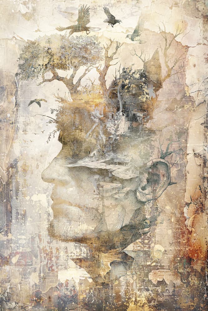 Dream Forest Mind by Rafal Kulik — canvas wall art