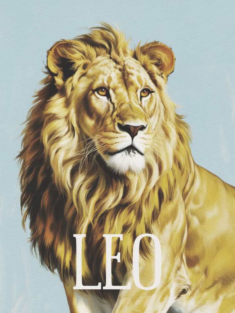Majestic Leo Lion by Andreas Magnusson — canvas wall art