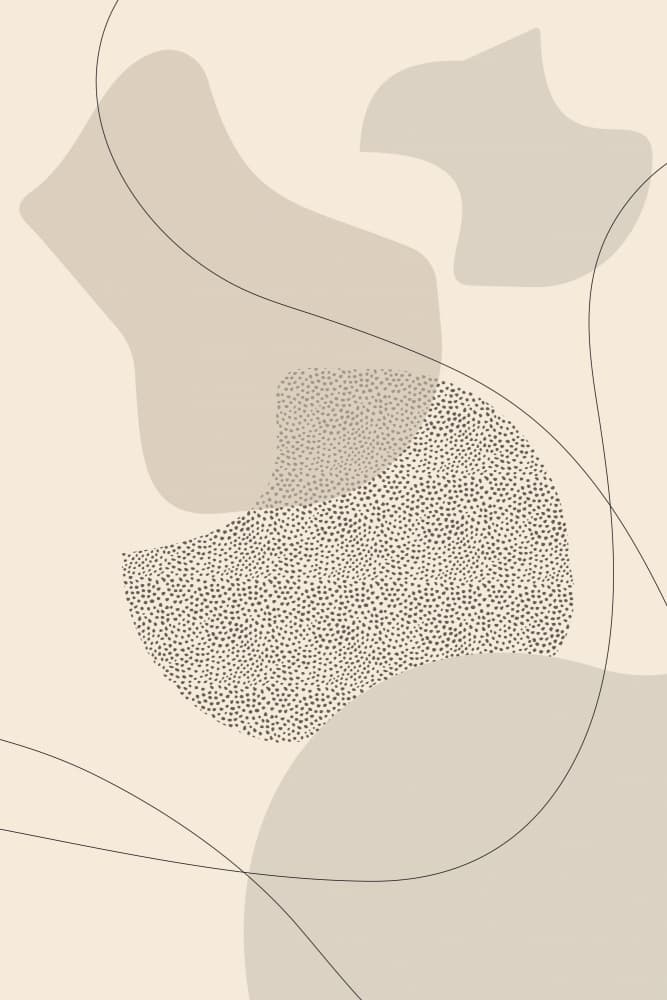 Neutral Organic Forms by Melanie Viola — canvas wall art