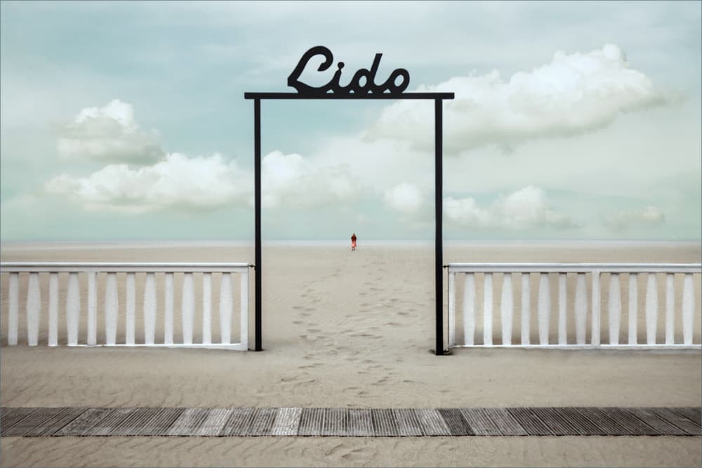 Lido Beach Gateway by Gilbert Claes — canvas wall art