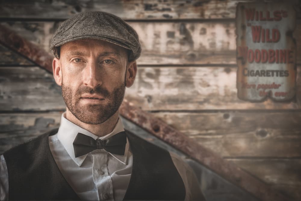 Vintage Dapper Gentleman by Colin Dixon — canvas wall art