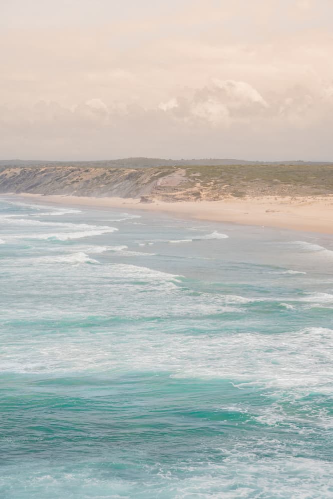 Serene Coastal Waves by Henrike Schenk — canvas wall art