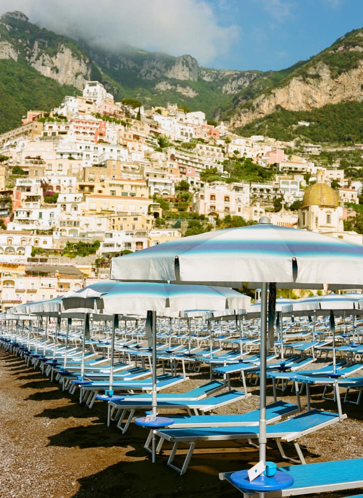 Picturesque Beach Town by Bethany Young — canvas wall art