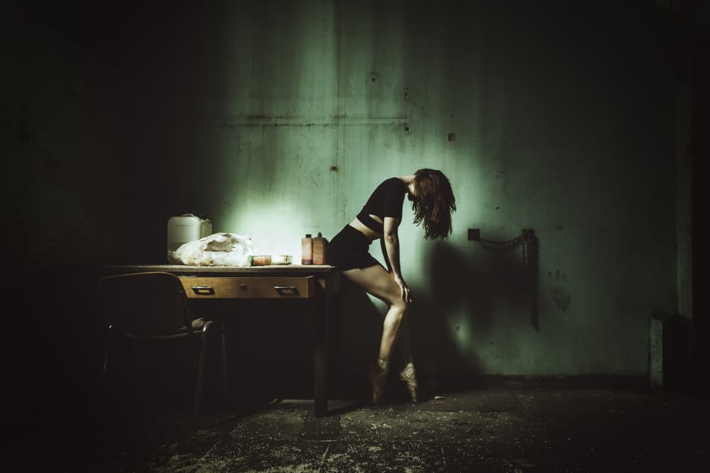 Exhausted Ballet Dancer by Georgios Bero — canvas wall art