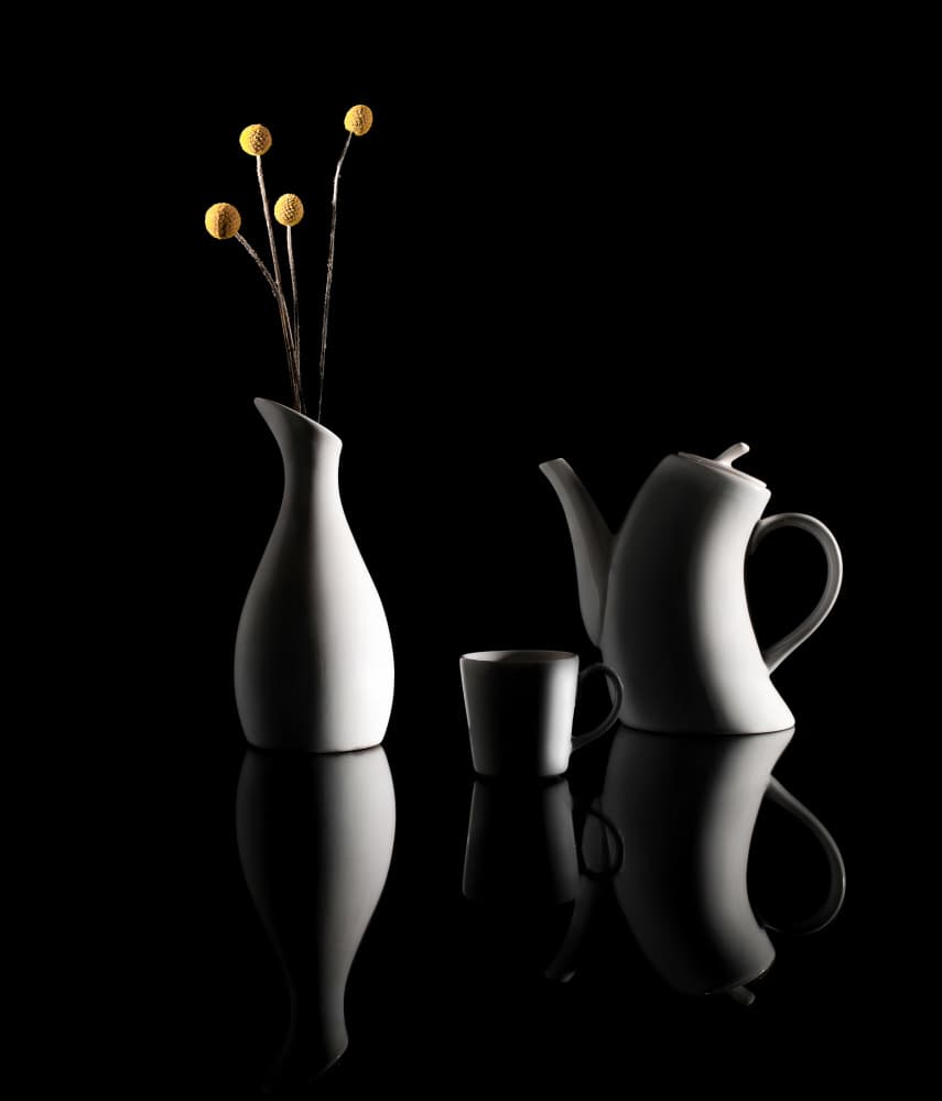 Elegant Still Life Reflection by Margareth Perfoncio — canvas wall art