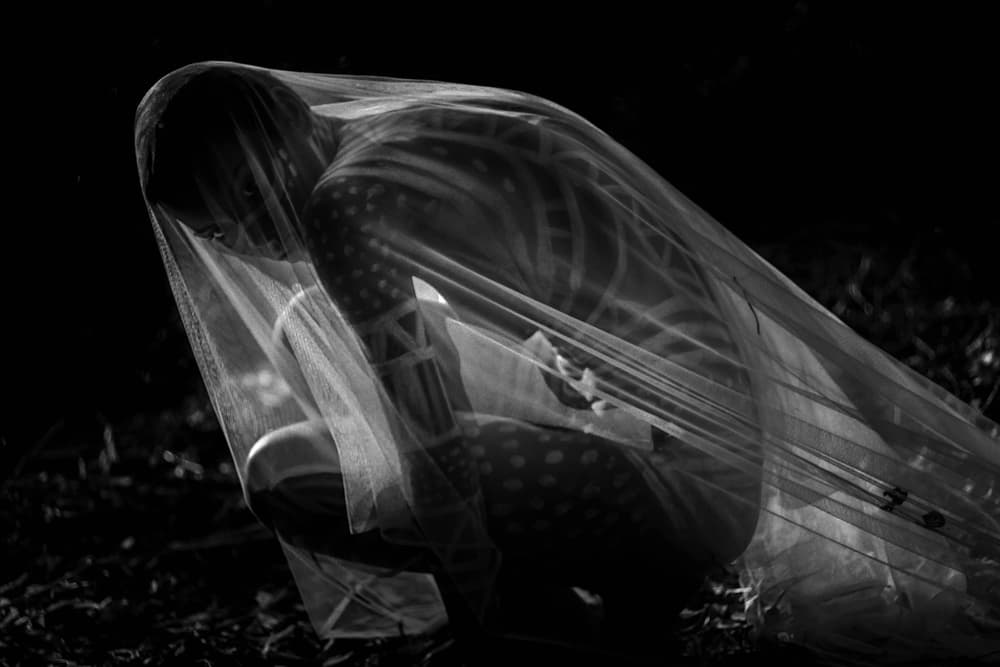 Veiled Contemplation by Thanakorn Chai Telan — canvas wall art