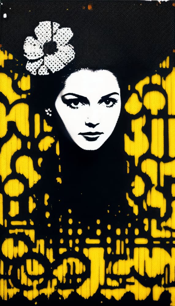 Vibrant Spanish Portrait by Cicero Spin — canvas wall art