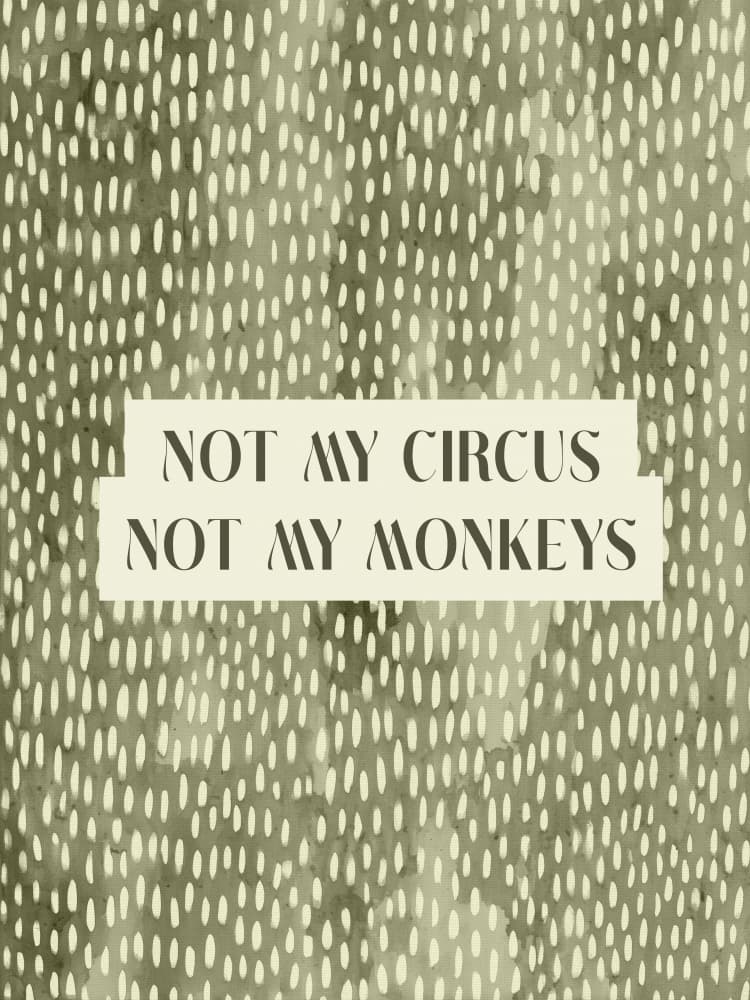 Notmycircusno02 by Treechild — canvas wall art