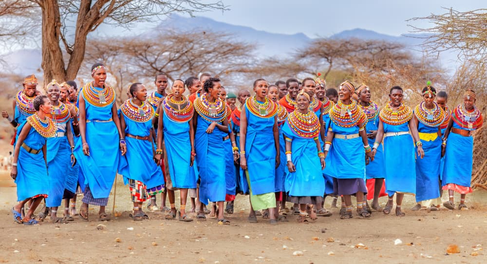 Vibrant African Women by Jeffrey C. Sink — canvas wall art