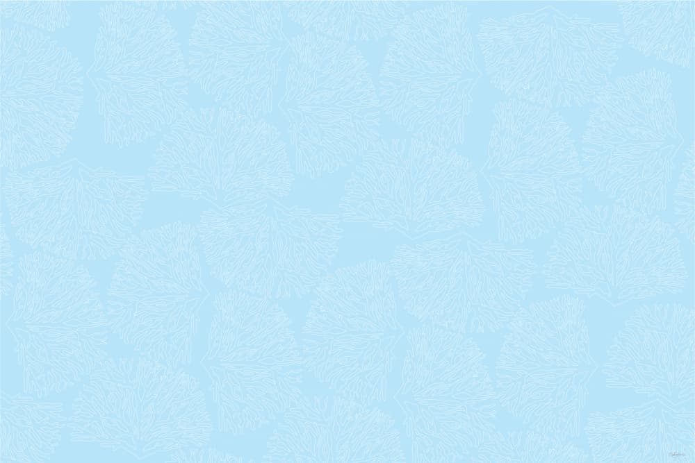Delicate Blue Pattern by Sue Skellern — canvas wall art