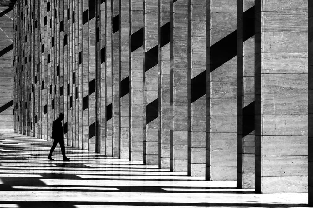 Concrete Solitude by Ummu Nisan Kandilcioglu — canvas wall art