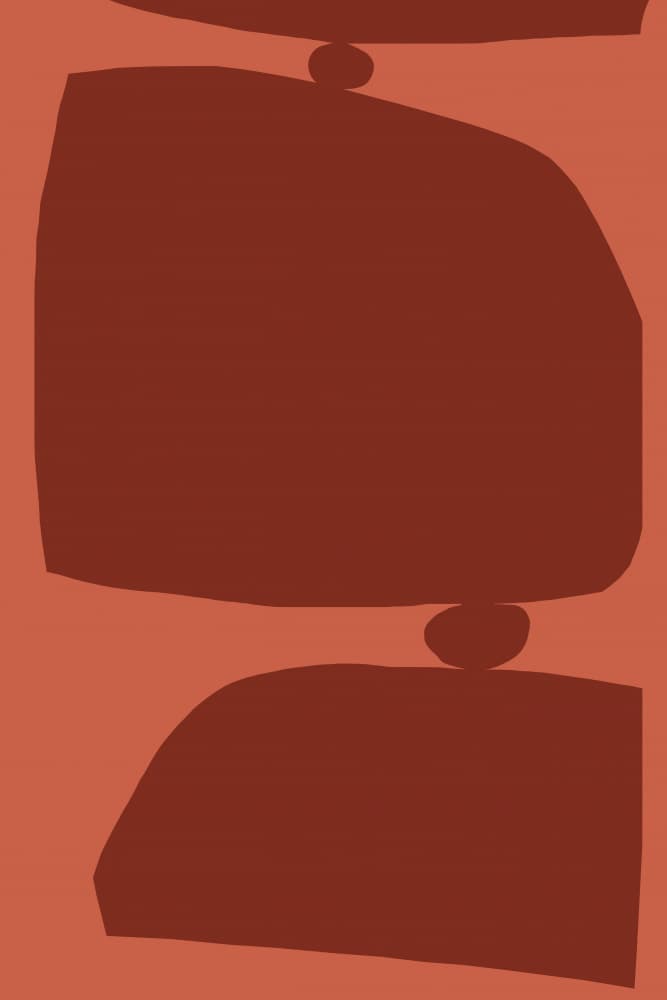 Balanced Earth Tones by Treechild — canvas wall art