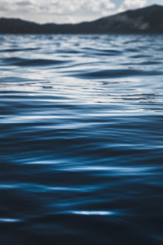 Calm Blue Reflections by Tim Mossholder — canvas wall art