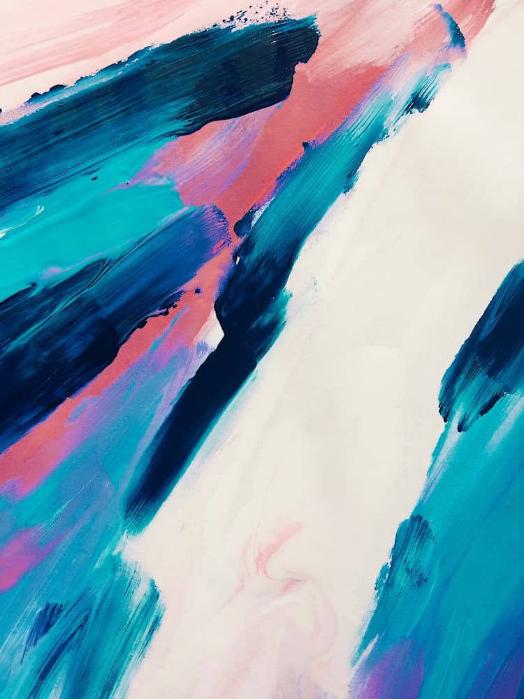 Fluid Abstract Colors by Ejaaz Haniff — canvas wall art