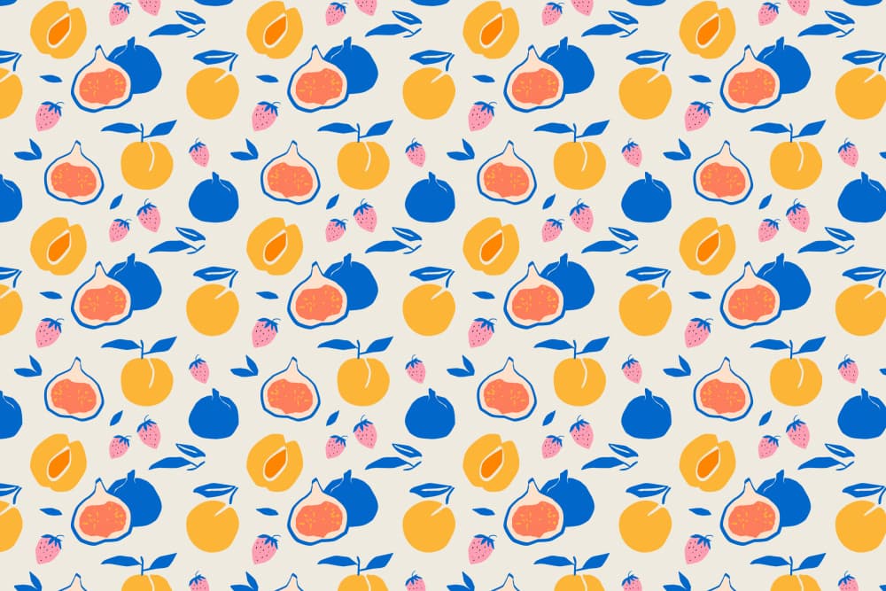 Fruitpatternno15 by Treechild — canvas wall art
