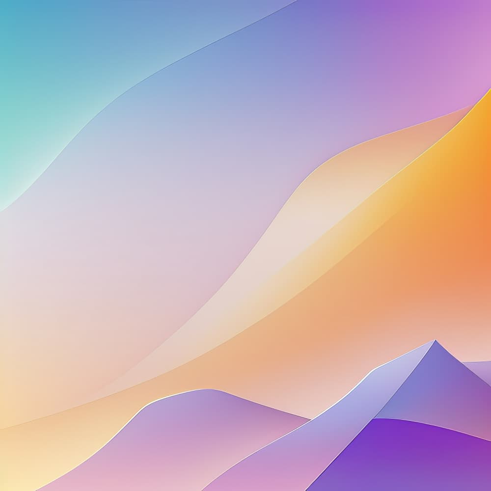 Colorful Abstract Landscape by Bilge Paksoylu — canvas wall art