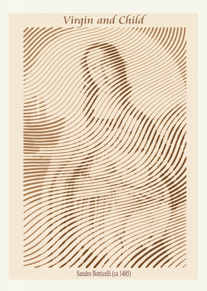Madonna and Child by Doa Project — canvas wall art