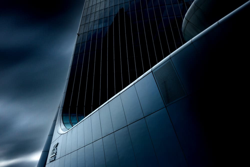 Sleek Modern Skyscraper by Paulo Medeiros — canvas wall art