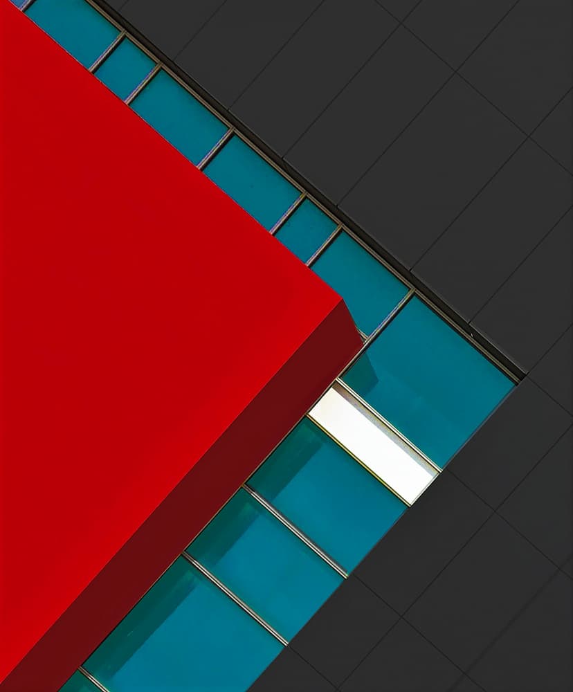 Modern Architectural Geometry by Arnon Orbach — canvas wall art