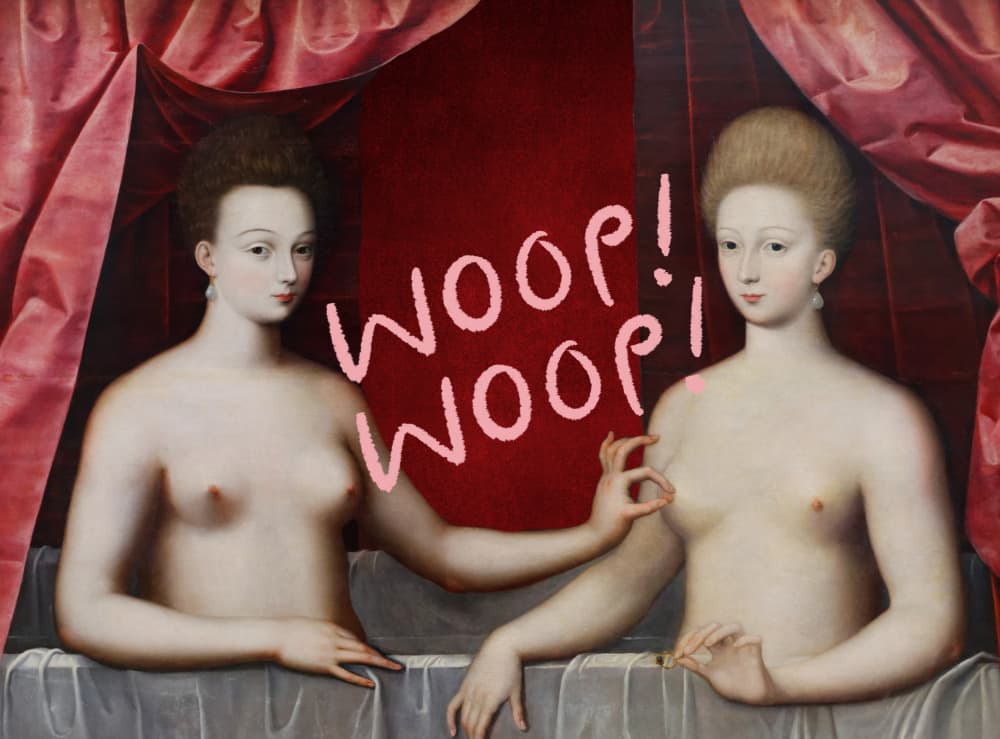 Playful Classical Nudes by Marja van den Hurk — canvas wall art