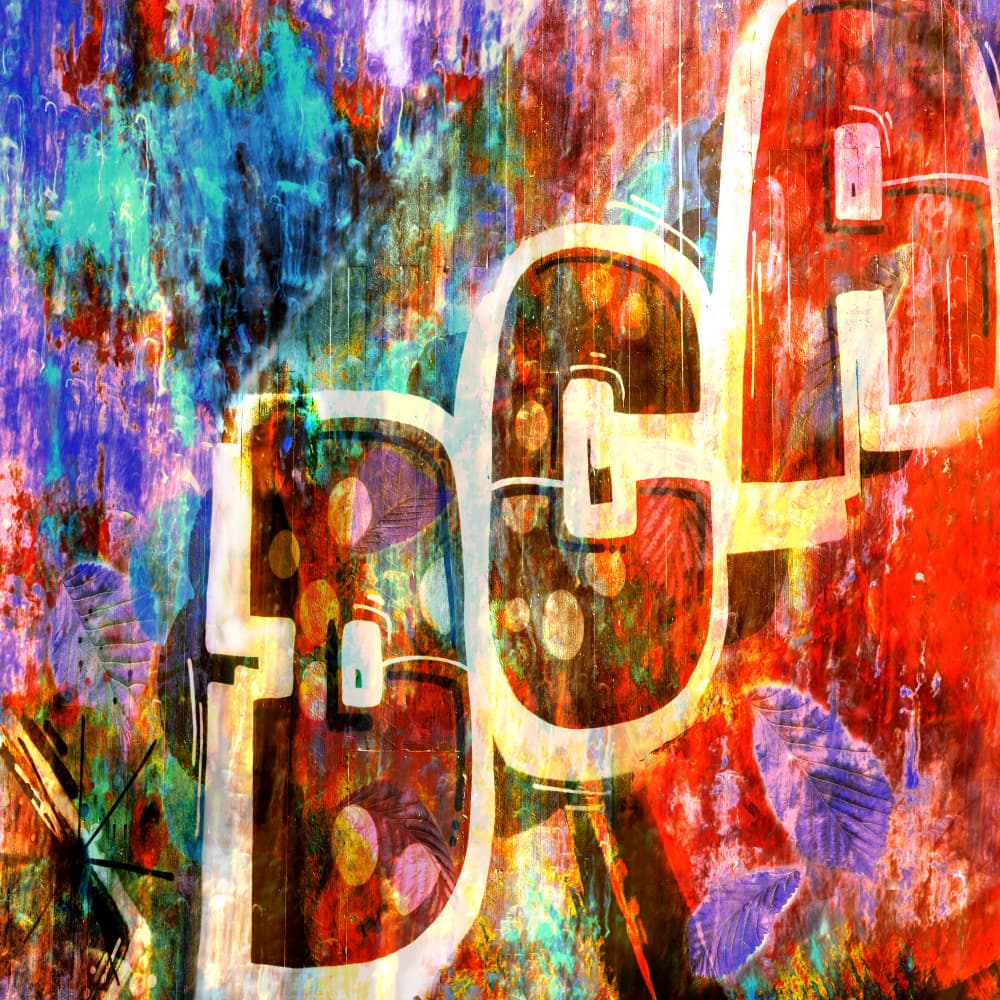Colorful Street Art by Christina Sillen — canvas wall art