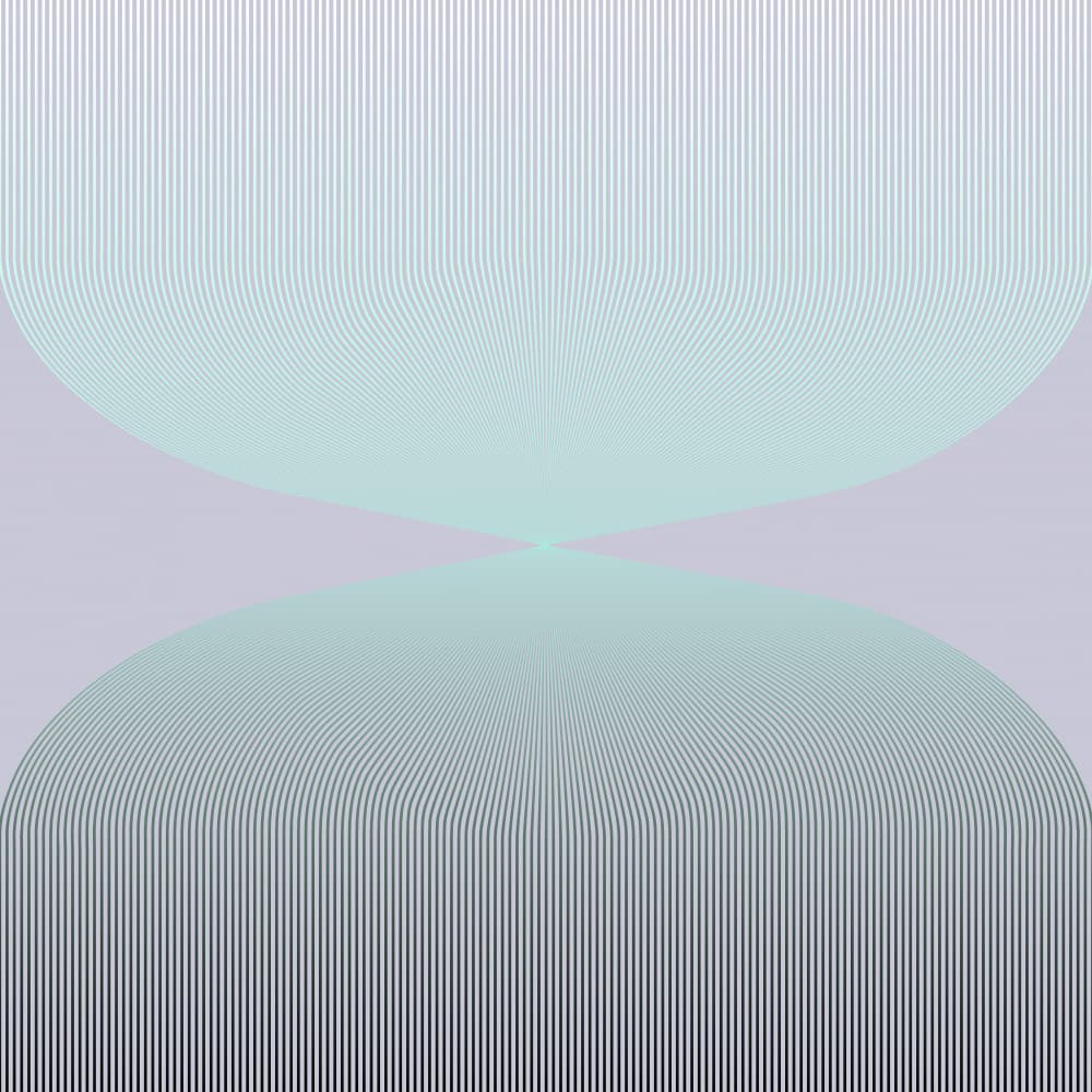 Abstract Hourglass Flow by Angelo Cerantola — canvas wall art