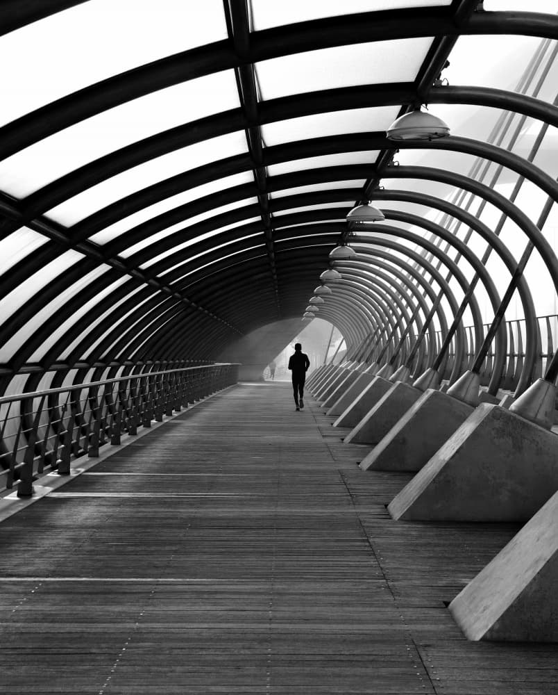 Arched Tunnel Runner by Ezequiel59 — canvas wall art