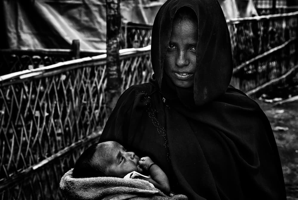 Maternal Gaze by Joxe Inazio Kuesta Garmendia — canvas wall art
