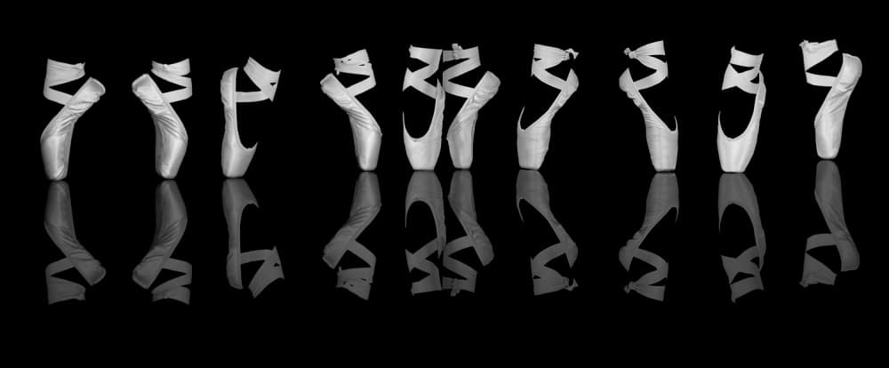 Pointe Shoe Reflections by Pauline Pentony MA ARPS DPAGB — canvas wall art