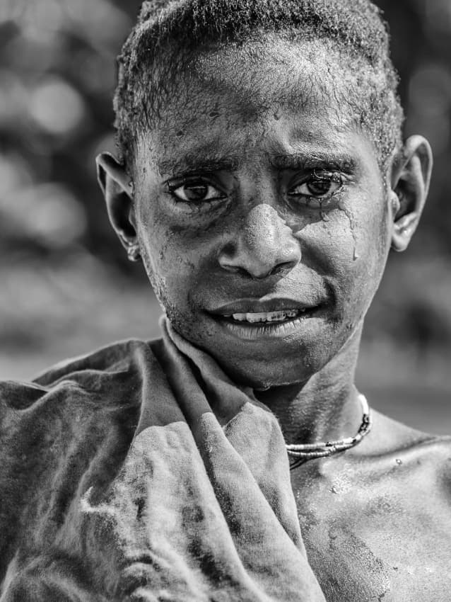 Raw Emotion Portrait by Pavol Stranak — canvas wall art