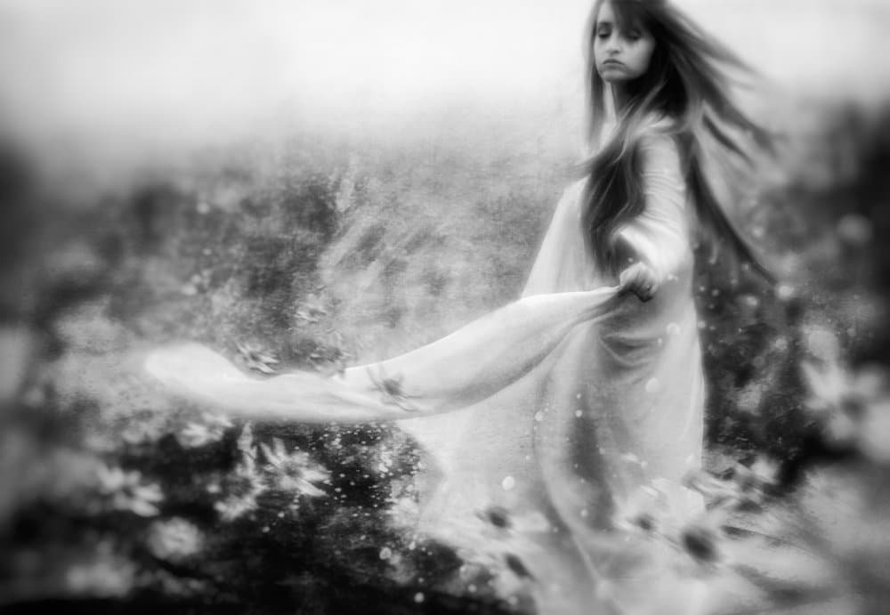 The wind talks about you... by Charlaine Gerber — canvas wall art