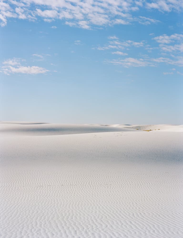 Serene White Dunes by Bethany Young — canvas wall art