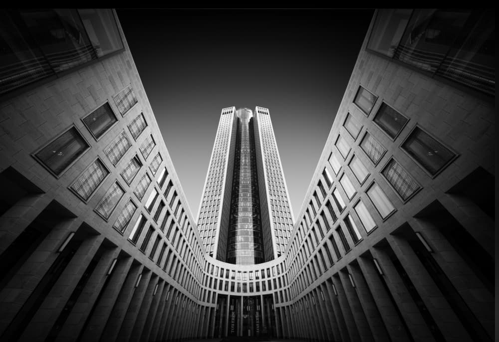 Dramatic City Architecture by Maurits De Groen — canvas wall art