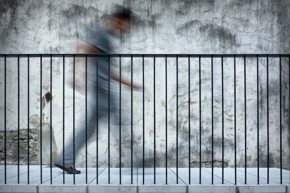 Movement Behind Bars by Primož Kožuh — canvas wall art