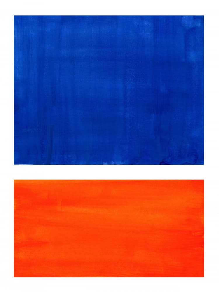 Vibrant Color Blocks by Ejaaz Haniff — canvas wall art