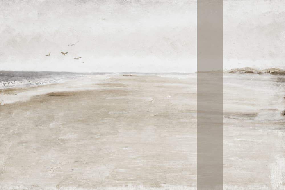 Serene Coastal Vista by The Art Concept — canvas wall art