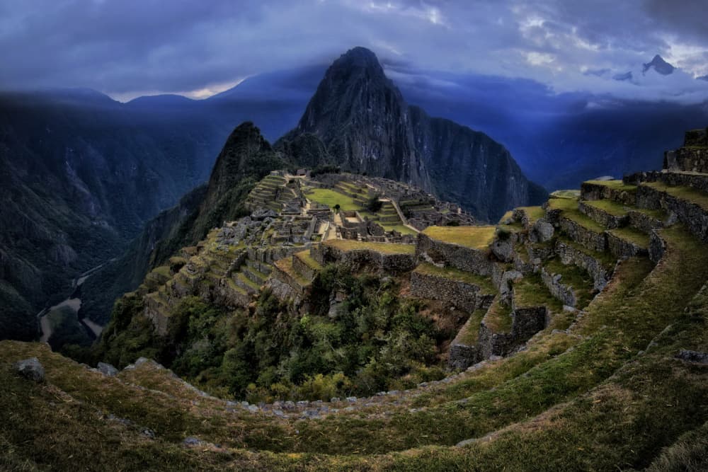 Mystical Machu Picchu by Pavol Stranak — canvas wall art