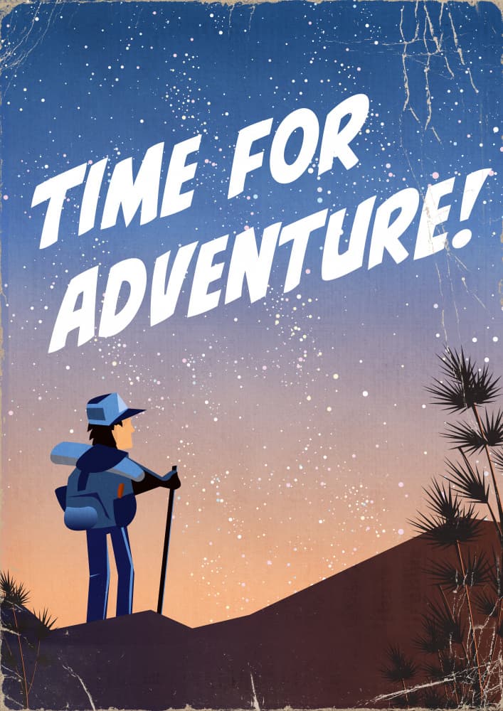 Time For Adventure by Nicholas — canvas wall art