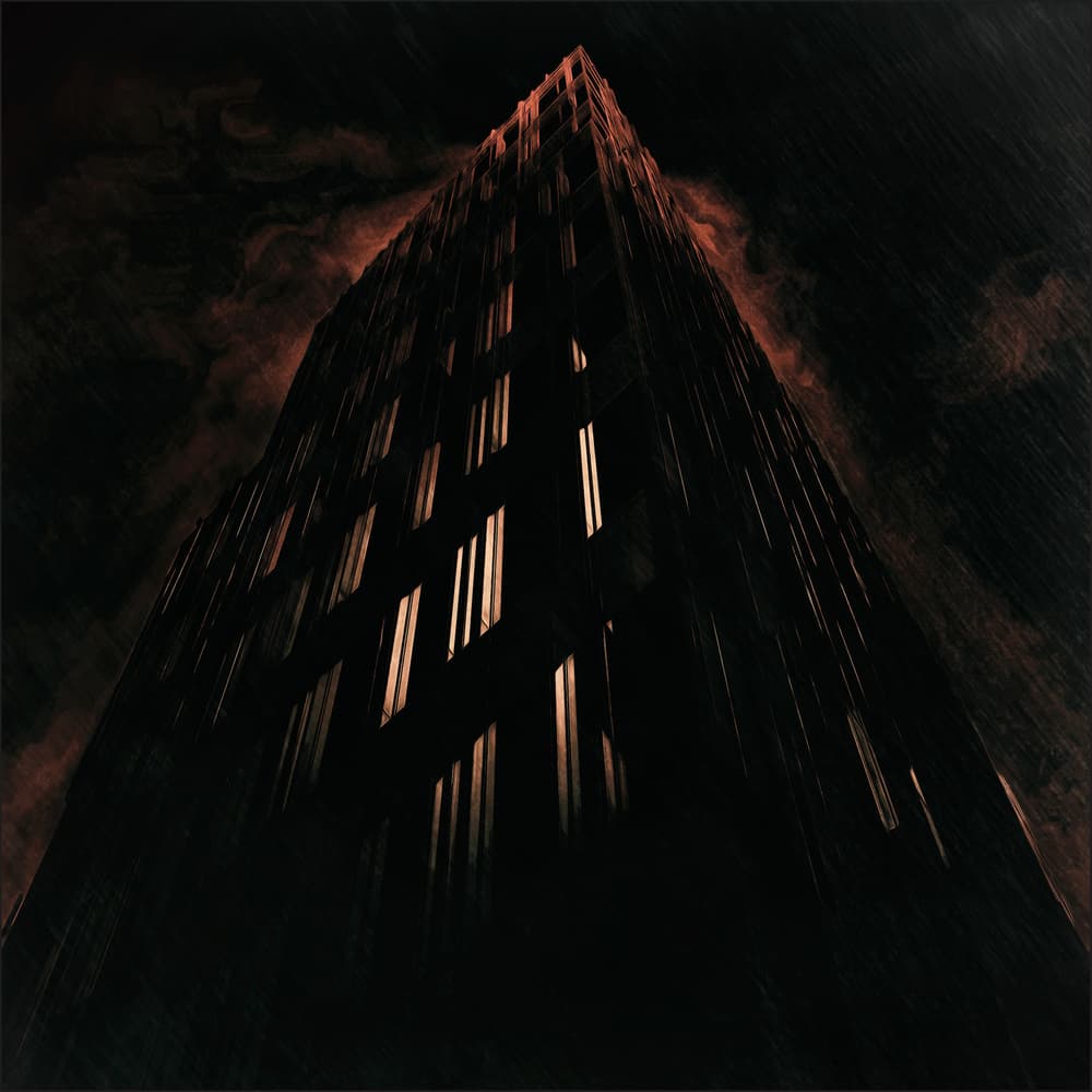 Dark City Glow by Gilbert Claes — canvas wall art