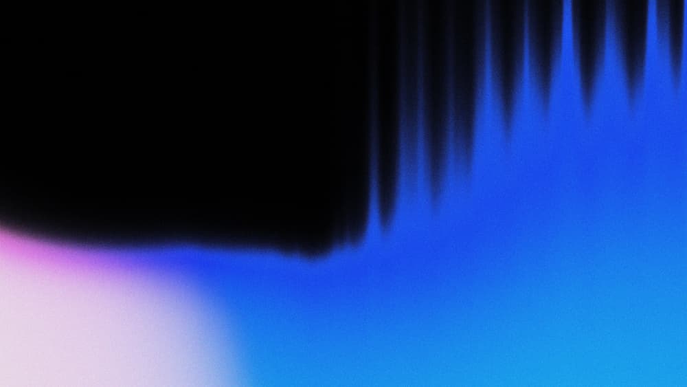 Vibrant Blue Gradient by Marika Barsrsind β canvas wall art