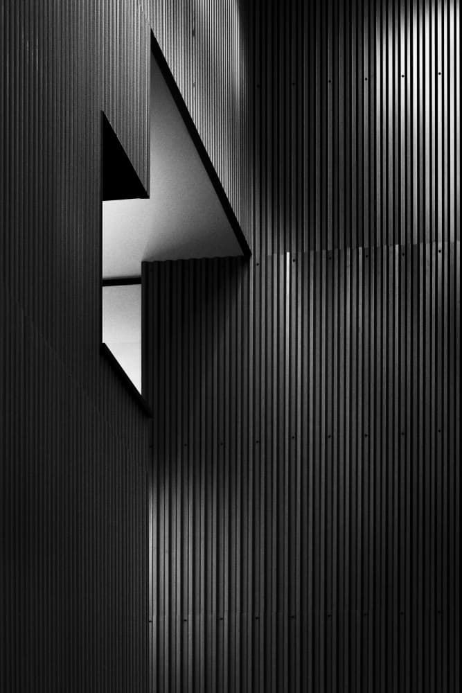 Geometric Shadow Play by Greetje van Son — canvas wall art