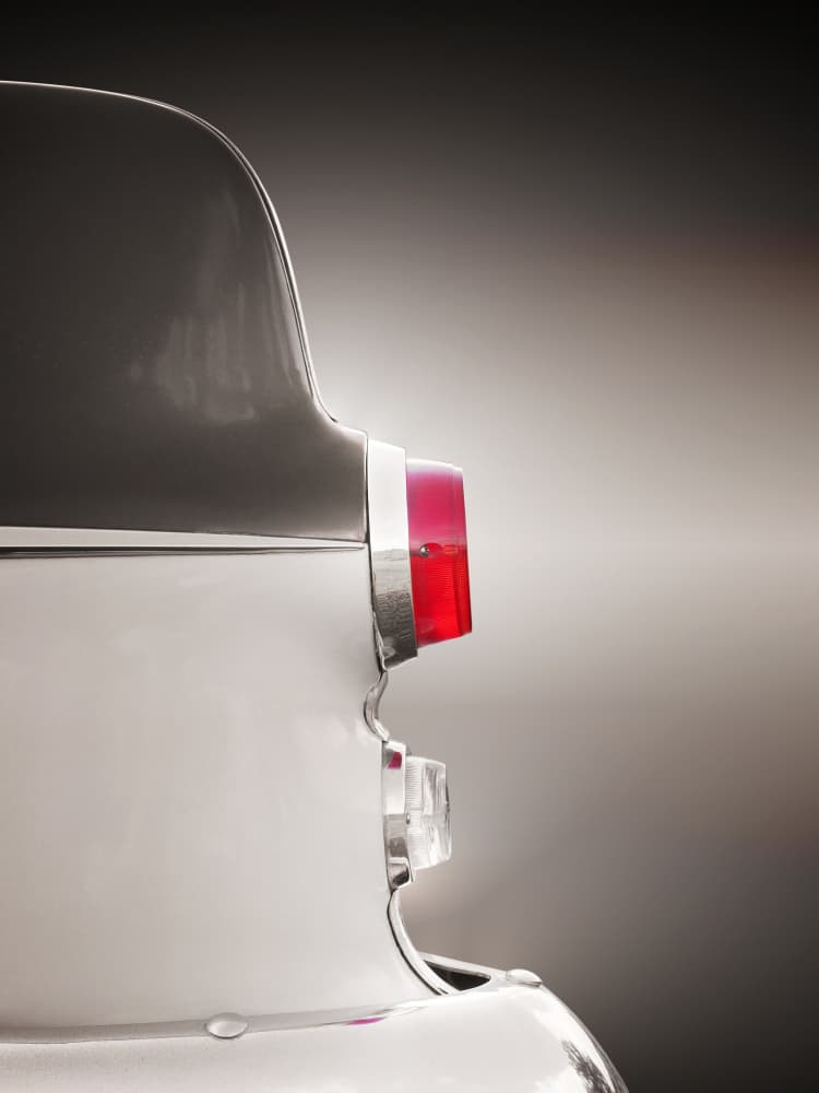 Classic Car Taillight by Beate Gube — canvas wall art