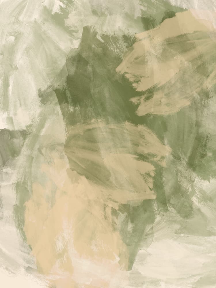 Muted Brushstrokes Abstract by Dina Dankers — canvas wall art
