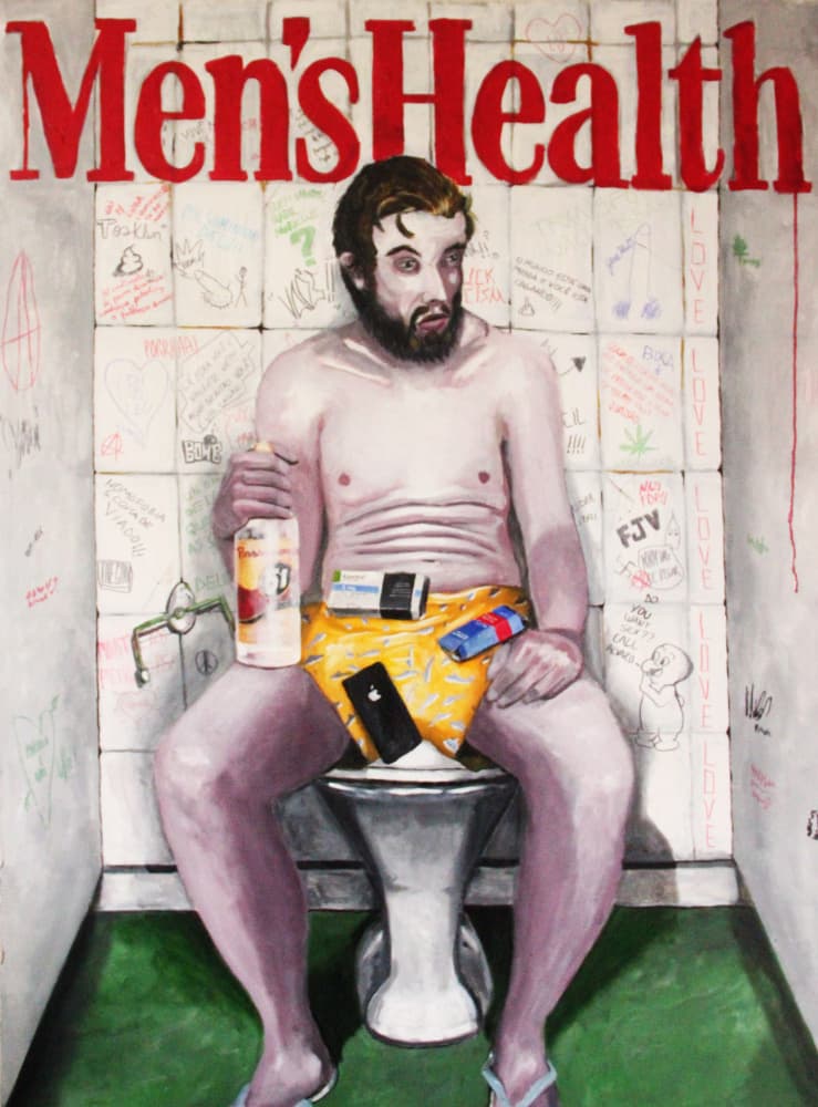 Man's Health Reality by Gabriel Grecco — canvas wall art
