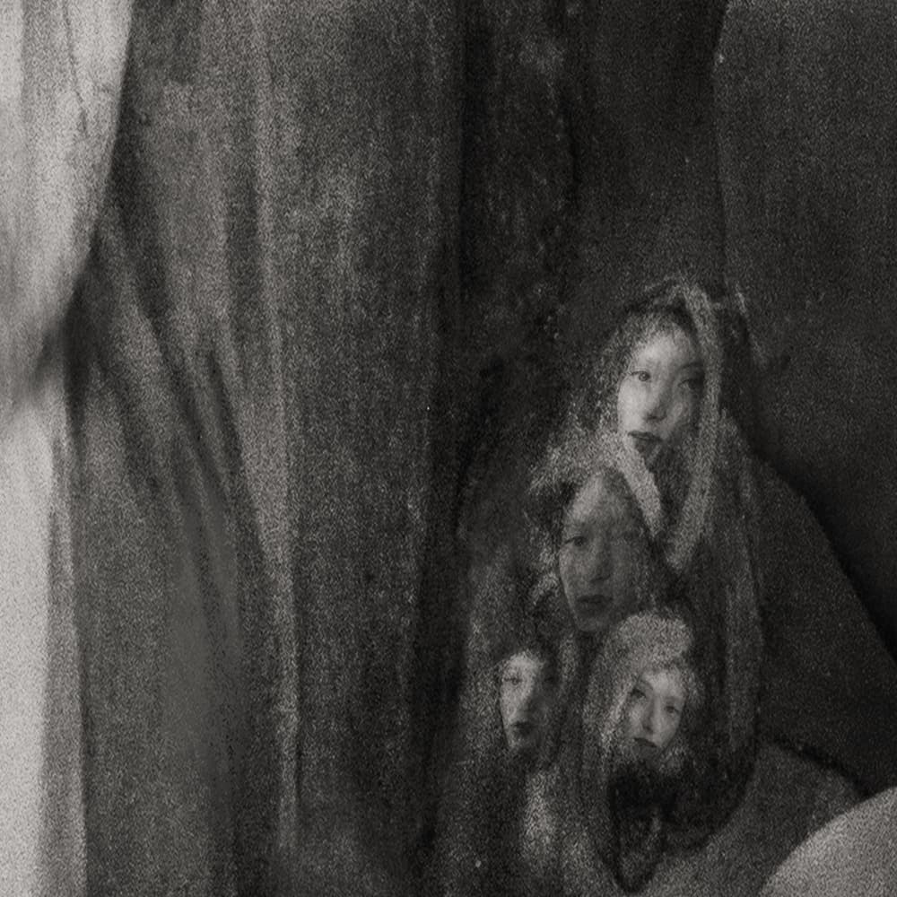 Moody Multiple Faces by Rachel Pansky — canvas wall art